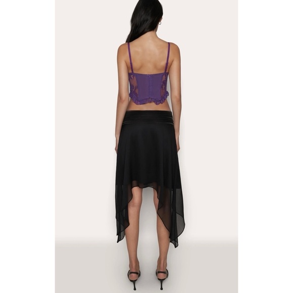 DANIELLE GUIZIO Aleia ruffle corset NEW - Picture 6 of 9